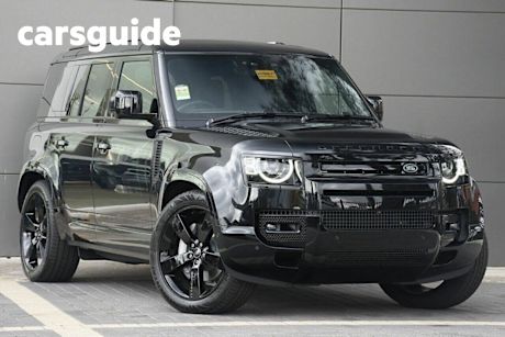Black 2024 Land Rover Defender Wagon 110 P400E X-Dynamic HSE Phev