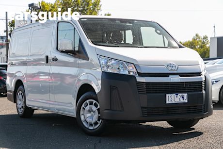White 2020 Toyota Hiace Commercial