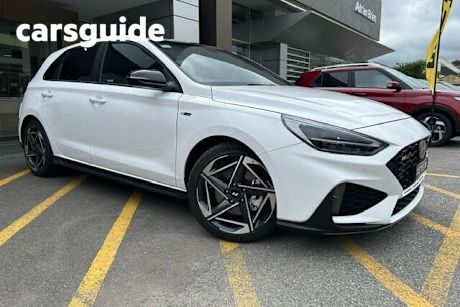 White 2024 Hyundai I30 Hatchback N Line PRM Mhev