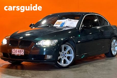 Green 2007 BMW 325I Convertible
