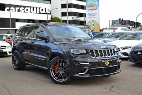 Black 2014 Jeep Grand Cherokee Wagon SRT 8 (4X4)