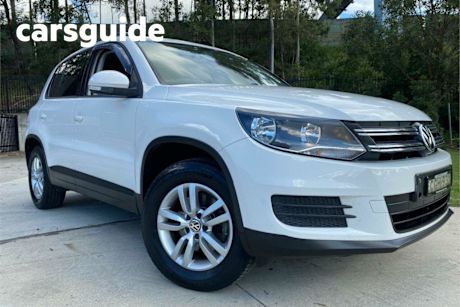 White 2012 Volkswagen Tiguan Wagon 118 TSI (4X2)