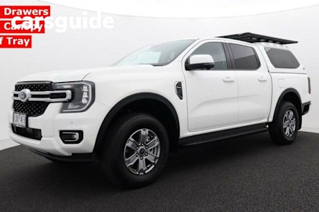 White 2023 Ford Ranger Double Cab Pick Up XLT 2.0 (4X4)