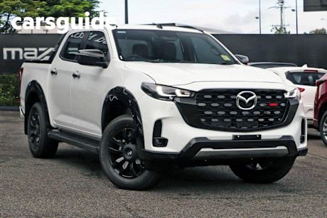 White 2024 Mazda BT-50 Dual Cab Pick-up SP (4X4)