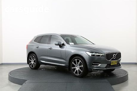 Grey 2019 Volvo XC60 Wagon D4 Inscription