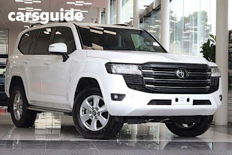 White 2023 Toyota Landcruiser Wagon LC300 GXL (4X4)