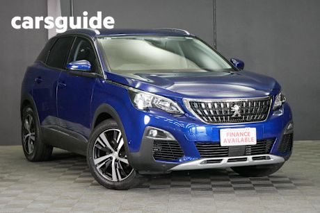 Blue 2020 Peugeot 3008 Wagon Allure