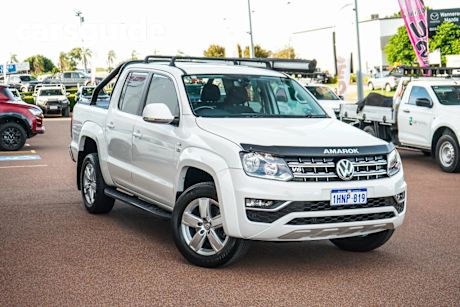 White 2018 Volkswagen Amarok Dual Cab Utility V6 TDI 550 Sportline