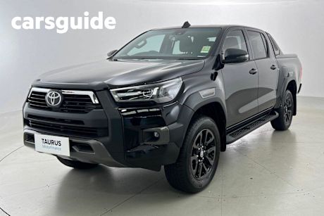 Black 2020 Toyota Hilux Double Cab Pick Up Rogue (4X4)