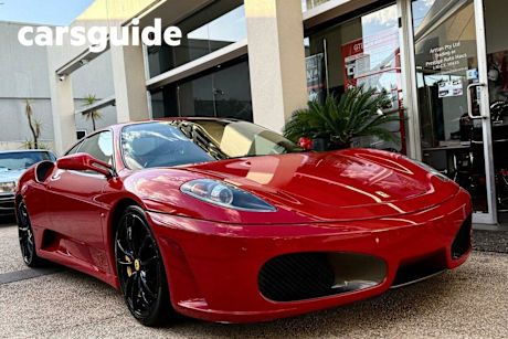 Red 2008 Ferrari F430 Coupe
