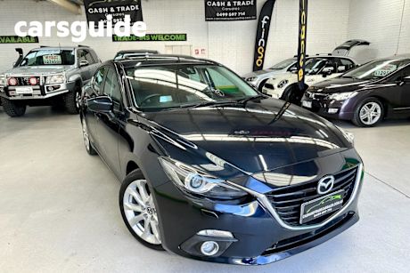 Blue 2014 Mazda 3 Sedan SP25 Astina