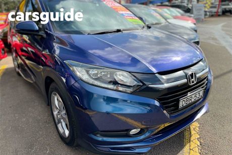 Blue 2015 Honda HR-V Wagon VTI-S LE