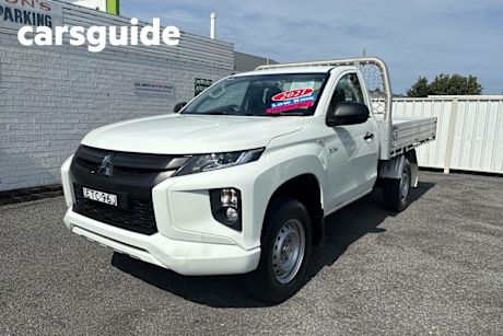White 2021 Mitsubishi Triton Cab Chassis GLX (4X2)