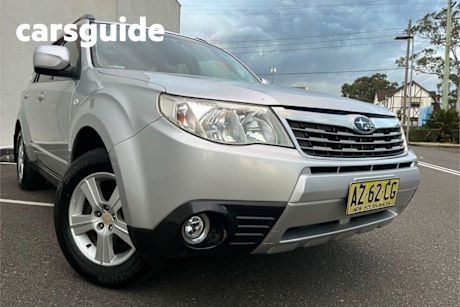 Silver 2008 Subaru Forester Wagon XS Premium