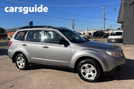 Silver 2011 Subaru Forester Wagon X