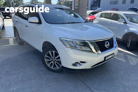 White 2016 Nissan Pathfinder Wagon ST X-tronic 4WD