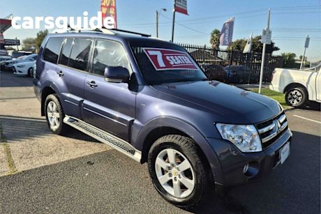 Blue 2006 Mitsubishi Pajero Wagon Exceed LWB (4X4)