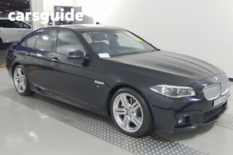Blue 2014 BMW 550I Sedan Modern Line