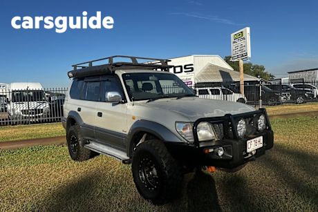 White 1997 Toyota Landcruiser Prado Wagon Grande VX (4X4)