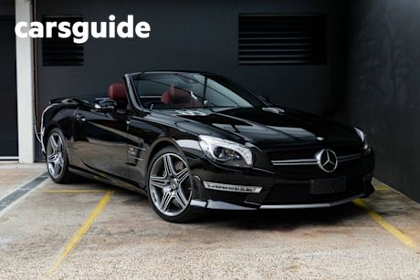 Black 2013 Mercedes-Benz SL Convertible 63 AMG R231