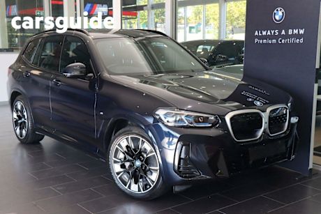 Black 2021 BMW IX3 Wagon M Sport