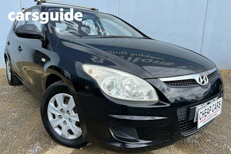 Black 2010 Hyundai I30 Hatchback SX