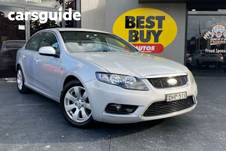 Silver 2008 Ford Falcon Sedan G6 (lpg)