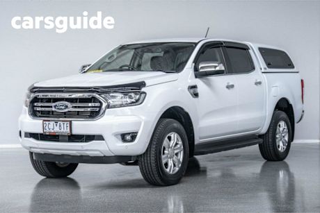 White 2018 Ford Ranger Double Cab Pick Up XLT 3.2 HI-Rider (4X2)
