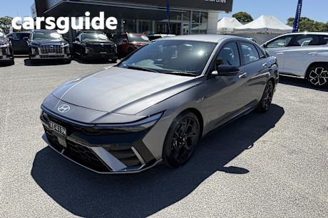 Grey 2024 Hyundai I30 Sedan N Line