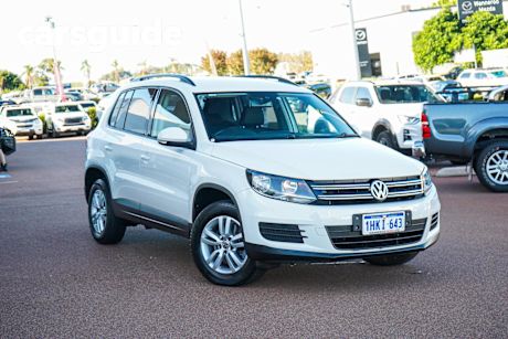 White 2013 Volkswagen Tiguan Wagon 118 TSI (4X2)