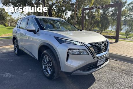 Silver 2023 Nissan X-Trail Wagon ST (4WD) 7 Seat