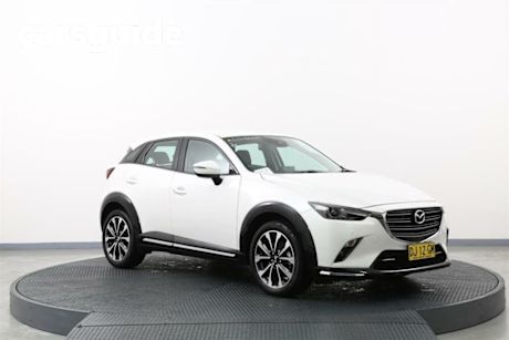 White 2023 Mazda CX-3 Wagon Stouring (fwd)