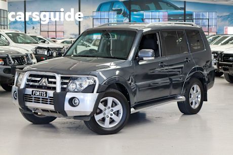 Grey 2007 Mitsubishi Pajero Wagon VR-X LWB (4X4)