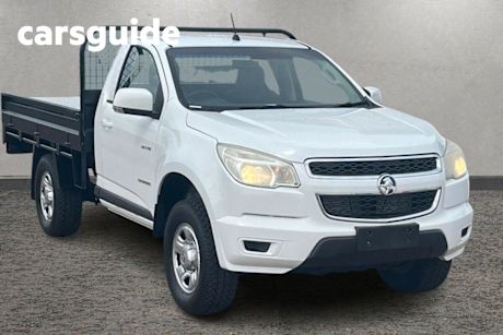White 2012 Holden Colorado Cab Chassis LX (4X2)