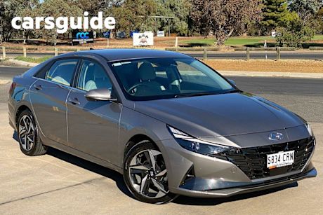 Grey 2022 Hyundai I30 Sedan Elite