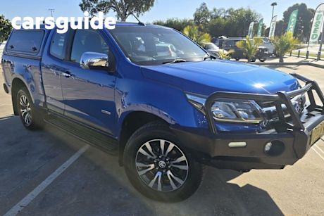 Blue 2018 Holden Colorado Space Cab Pickup LTZ (4X4) (5YR)
