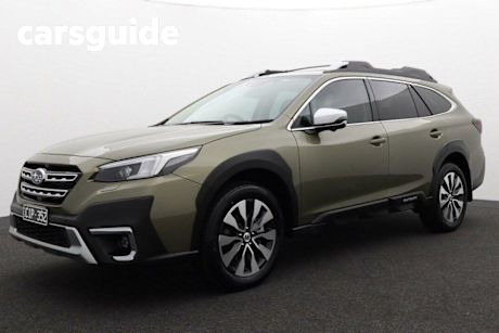 Green 2023 Subaru Outback Wagon AWD Touring XT