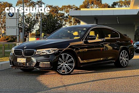 Black 2018 BMW 520D Sedan M-Sport