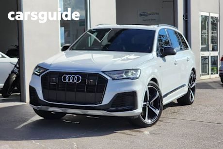 White 2022 Audi Q7 Wagon 55 Tfsi S Line Quattro Mhev