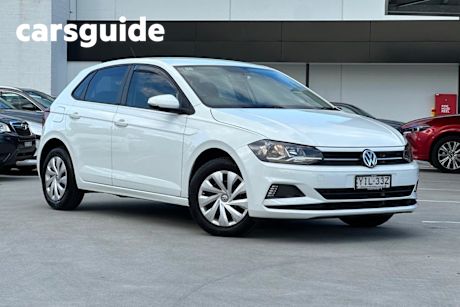 White 2019 Volkswagen Polo Hatchback 70 TSI Trendline