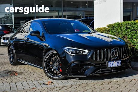 Black 2020 Mercedes-Benz CLA45 Coupe S 4Matic+