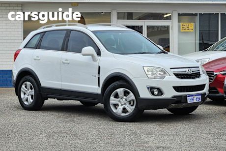 White 2011 Holden Captiva Wagon 5 (FWD)