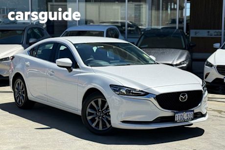 White 2024 Mazda 6 Sedan G25 Sport