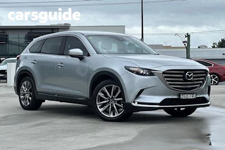 Silver 2018 Mazda CX-9 Wagon GT (fwd)