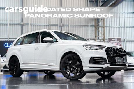 White 2021 Audi Q7 Wagon 45 TDI Quattro Mhev