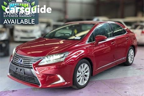 Red 2017 Lexus HS Sedan Hybrid, PUSH START, HEATED SEATS, SAFETY SENSORS
