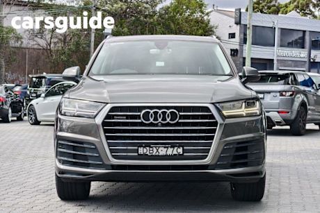 Grey 2015 Audi Q7 Wagon 3.0 TDI Quattro