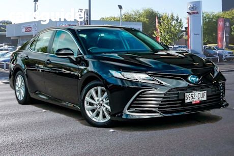 Black 2023 Toyota Camry Sedan Ascent Hybrid