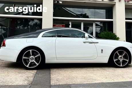 White 2014 Rolls-Royce Wraith Coupe