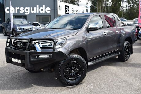 Grey 2020 Toyota Hilux Double Cab Pick Up SR5 (4X4)